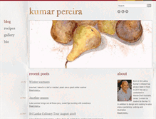 Tablet Screenshot of kumarpereira.net